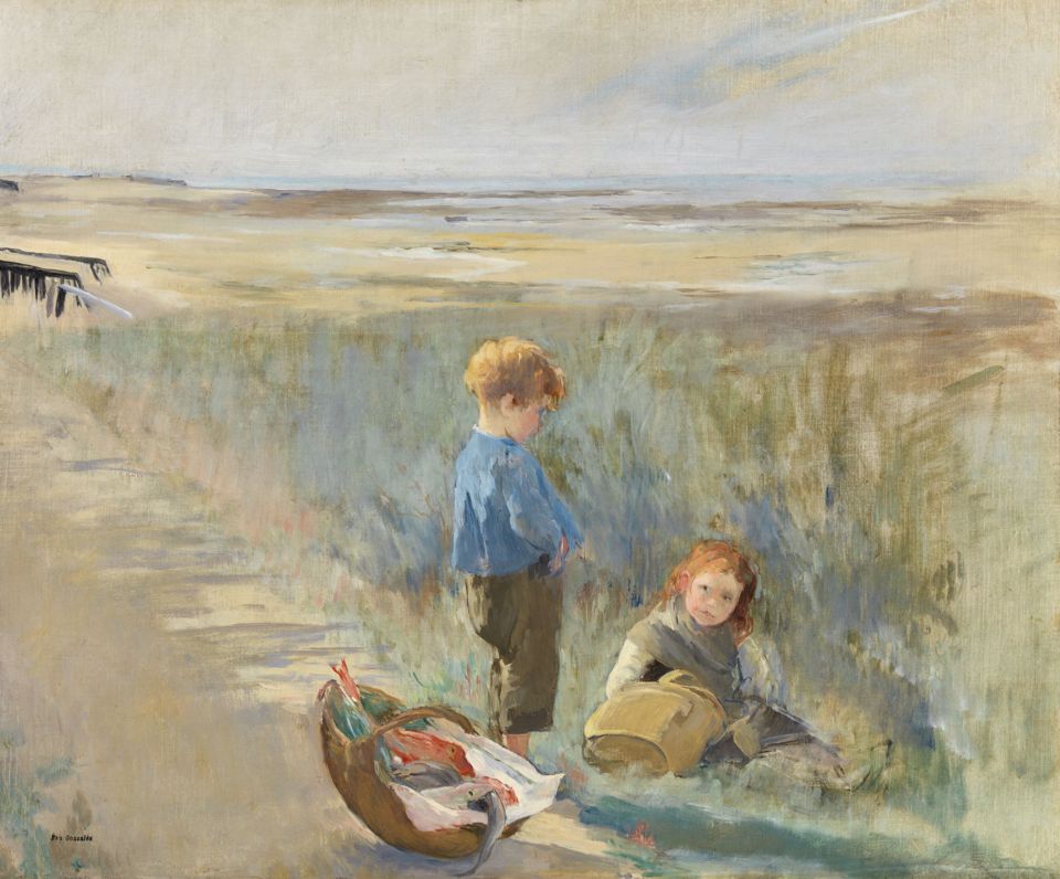 Children_on_the_Sand_Dunes,_Grandcamp_