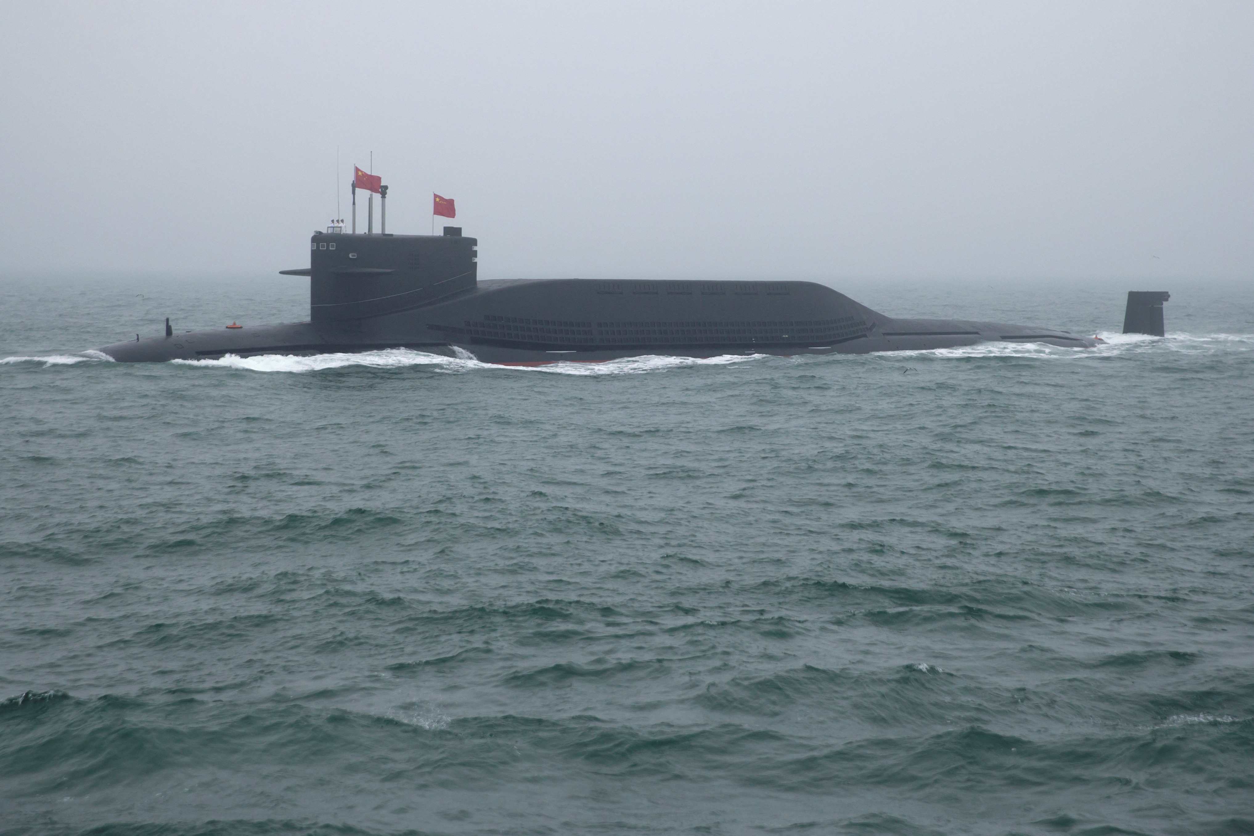 type 094 Jin-class nuclear submarine Long March 15 of the Chinese