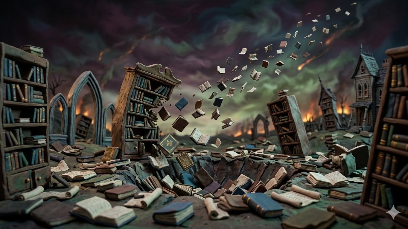 Las bibliotecas que se desvanecen
