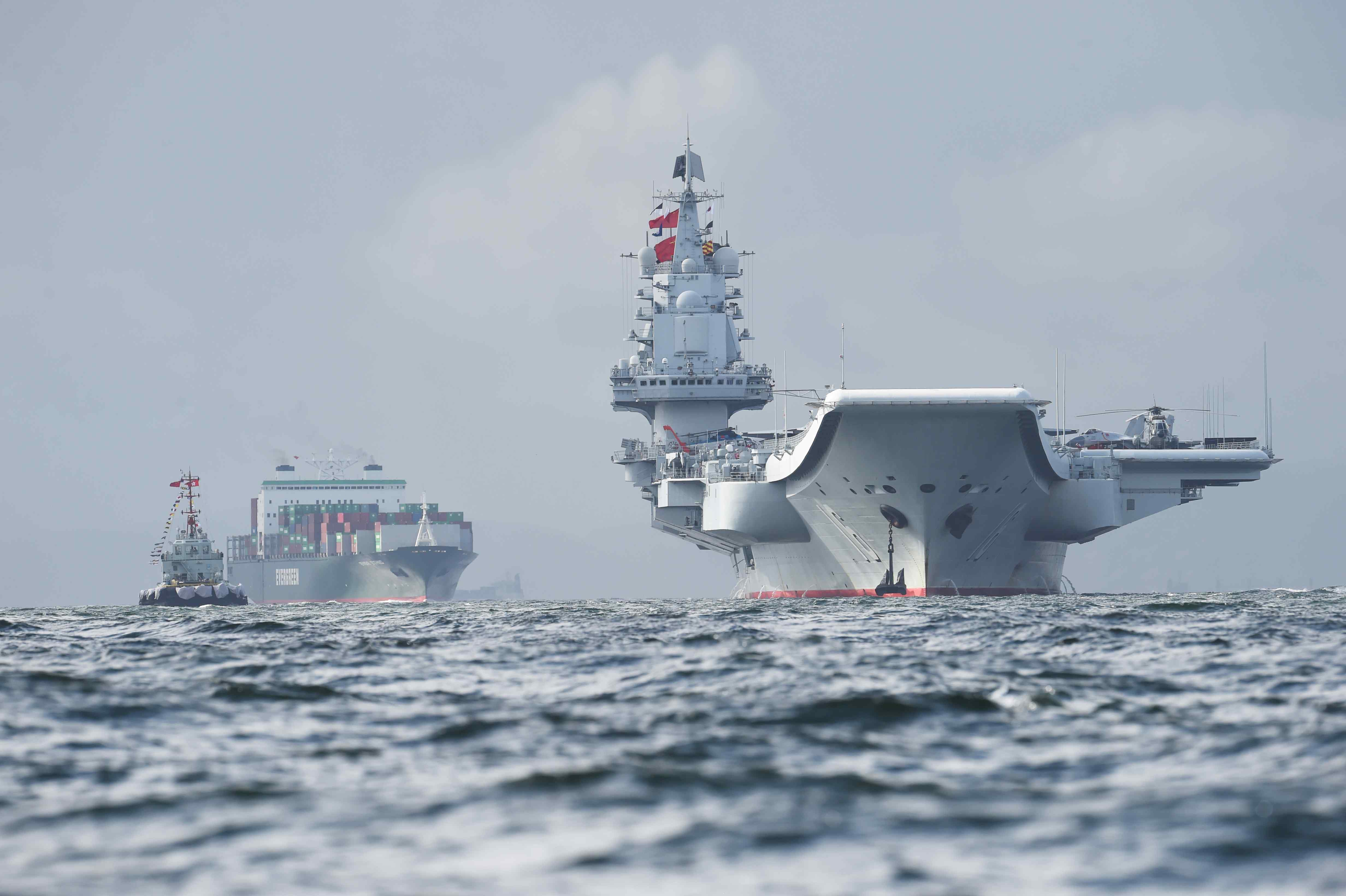 China sole aircraft carrier, the Liaoning China sole aircraft carrier, the Liaoning